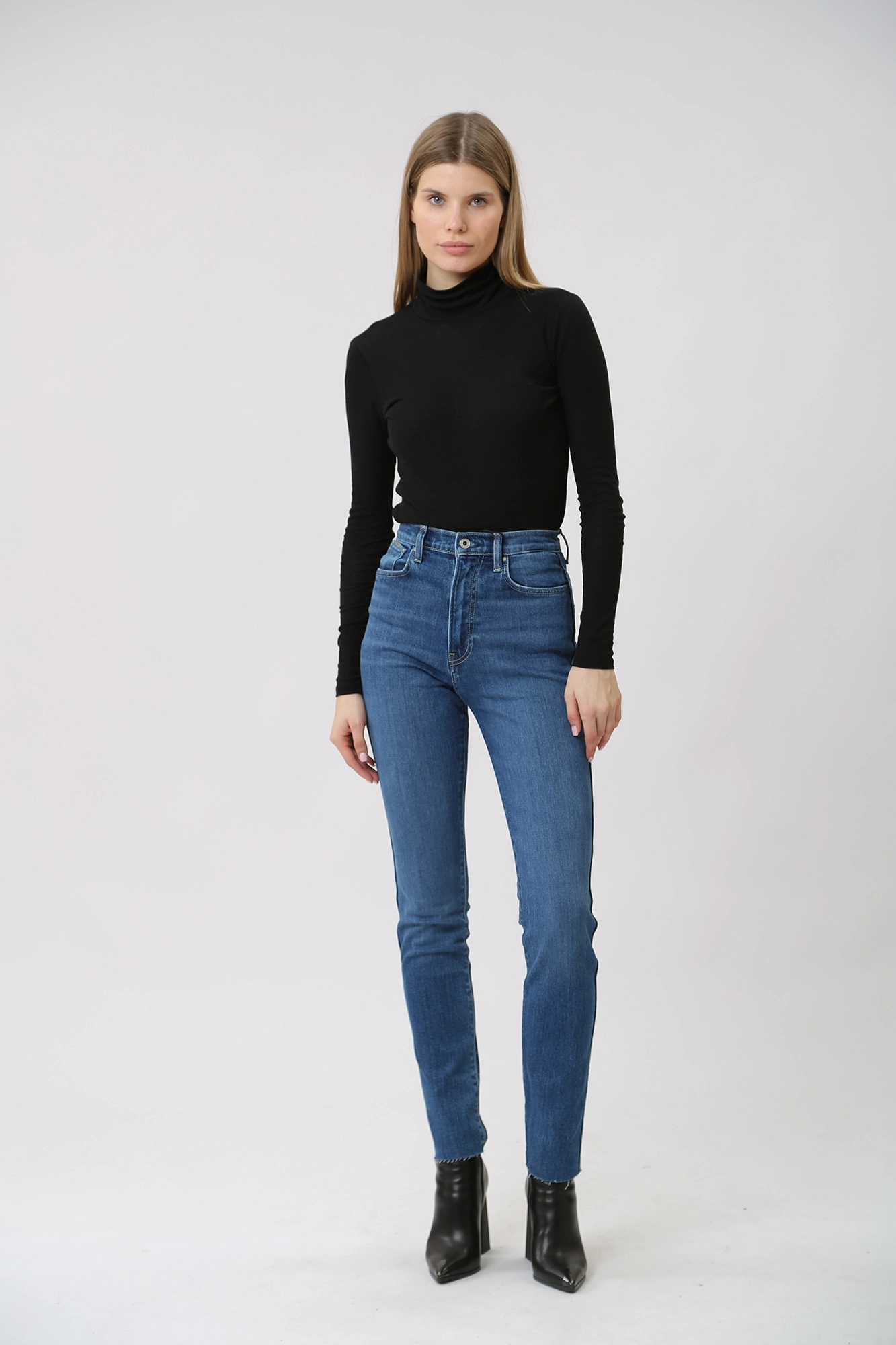 PL204590GX8 джинсы slim jeans uhw pepe jeans