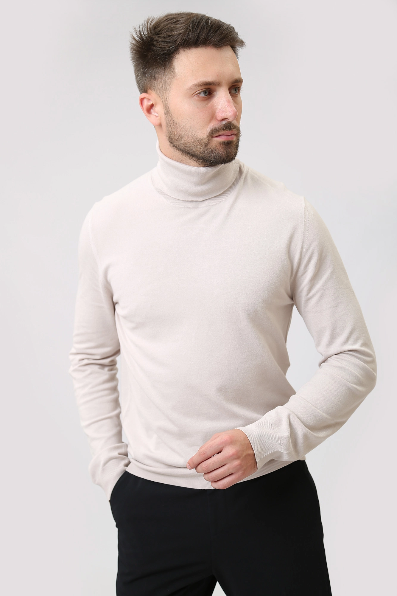 52M00747-0F000542 Водолазка Trussardi Серый