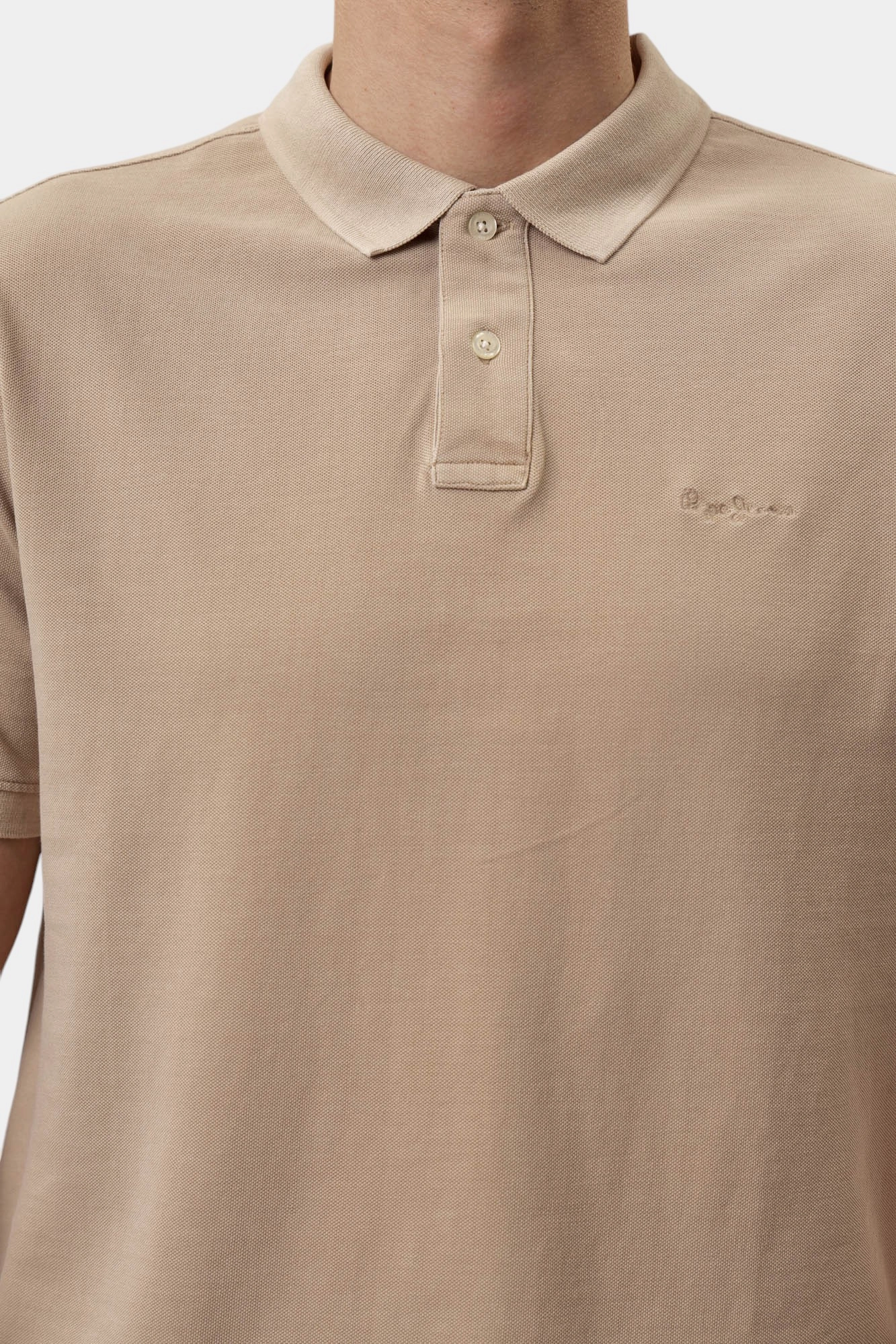 PM542099 Поло Pepe Jeans Бежевый