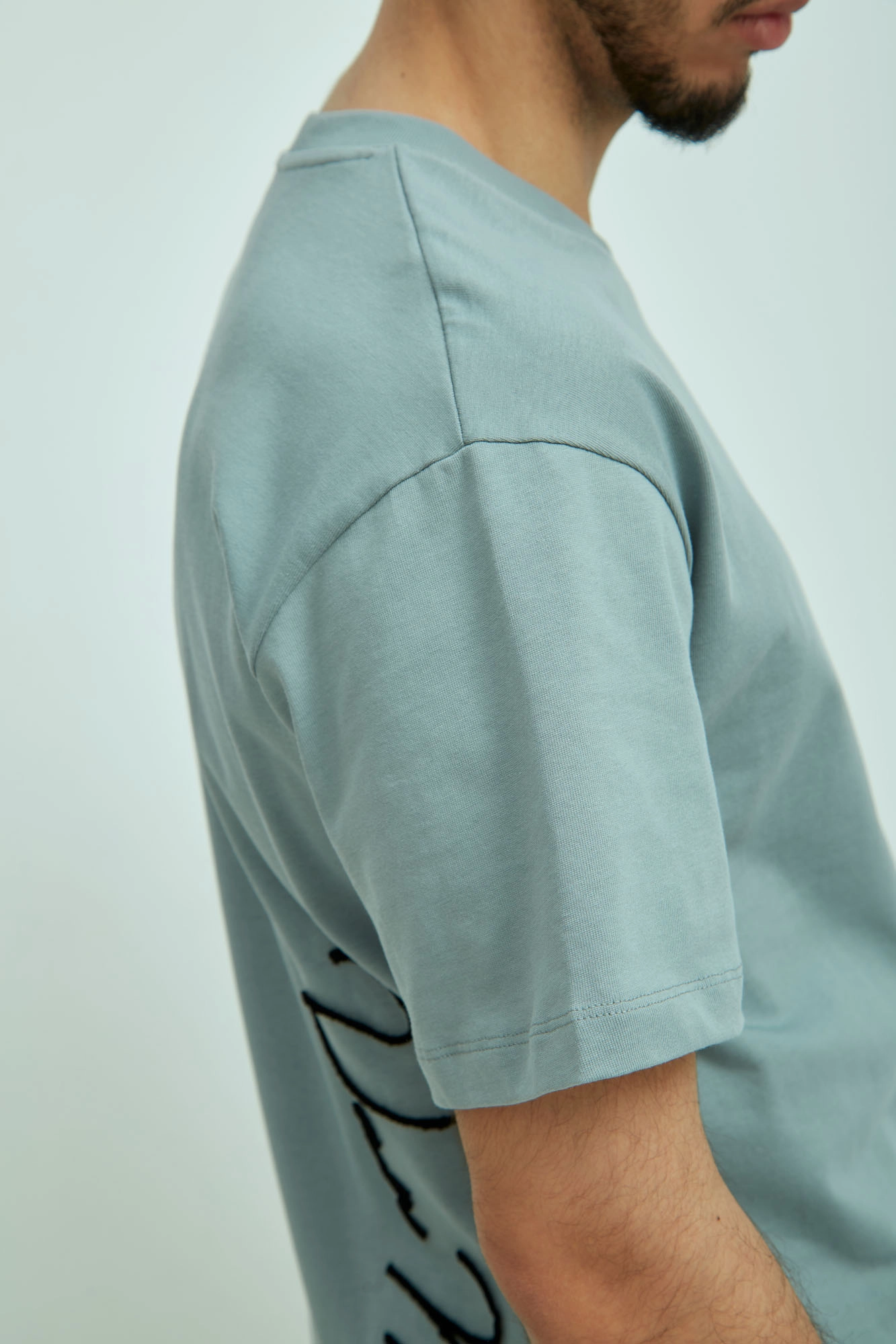 VM-ERK-22-060 Футболка Van Mich Голубой