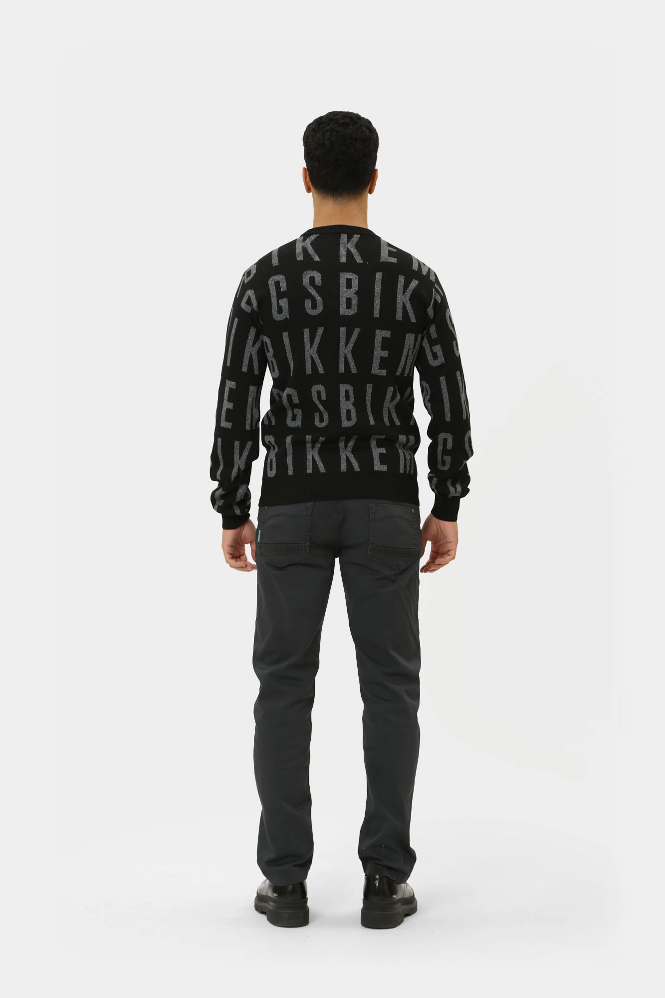 PBMM0377 Джемпер Bikkembergs Черный