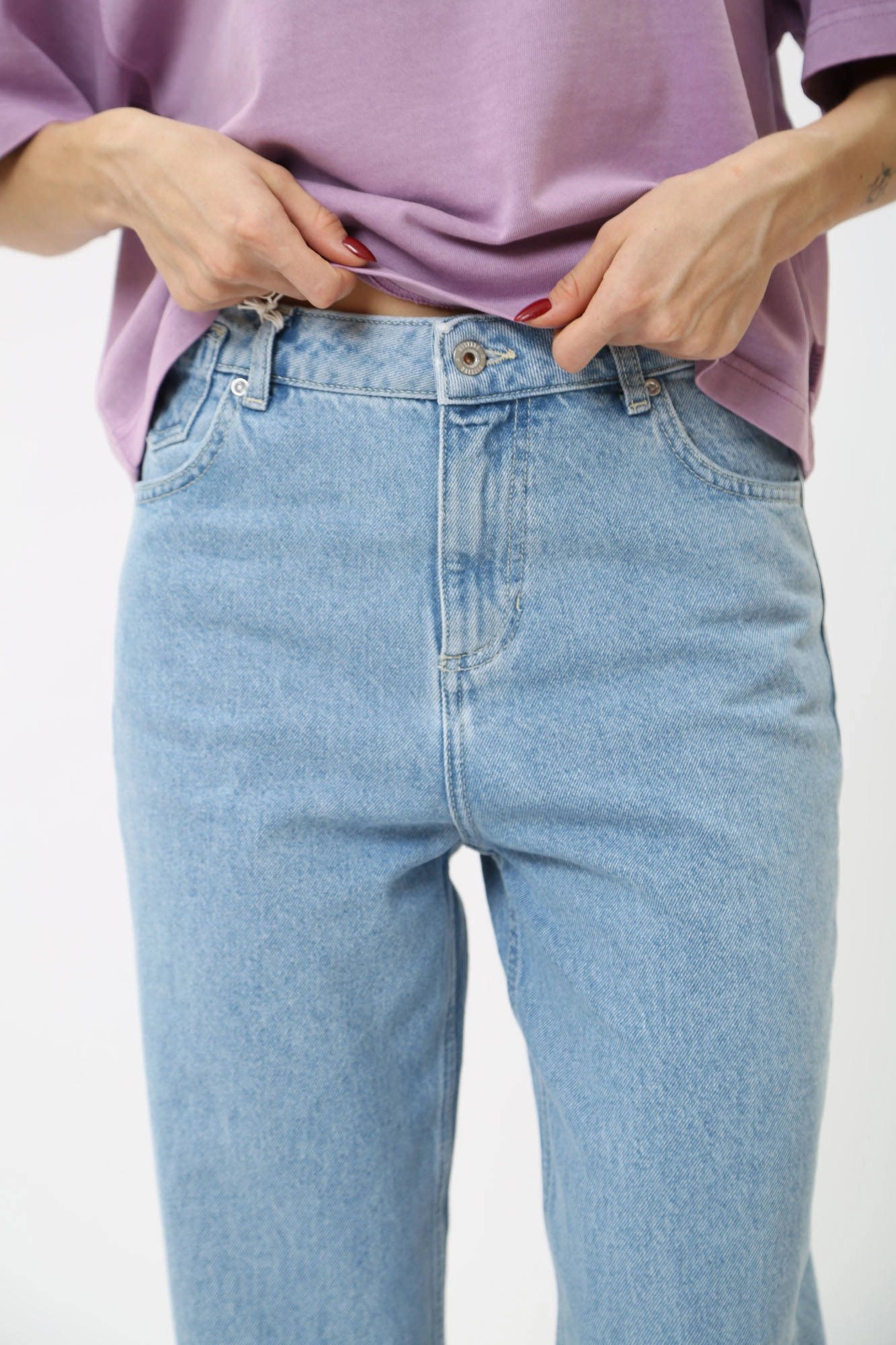 1015204-5000 джинсы charlotte tapered mustang