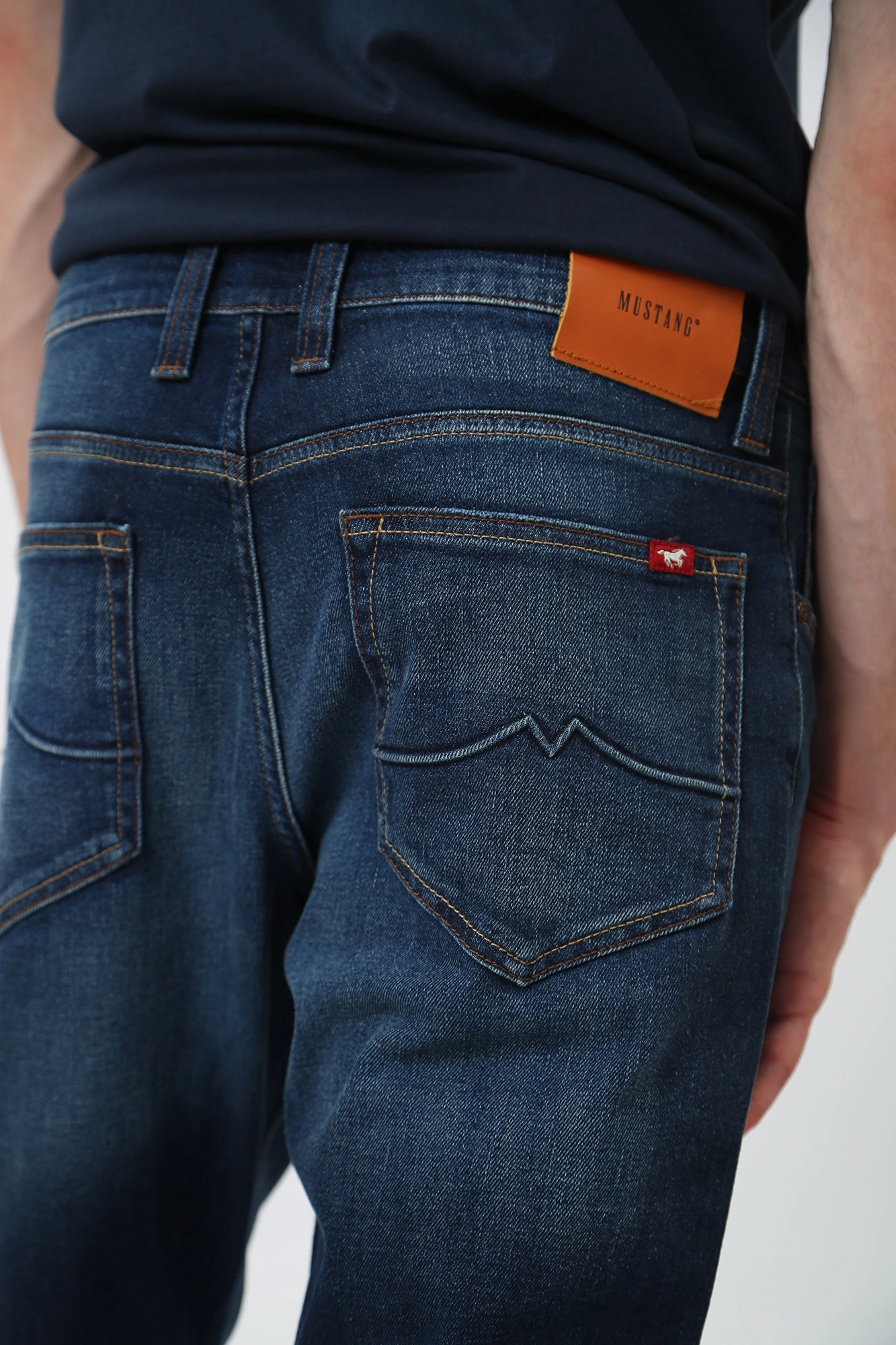 1013428-5000 Джинсы Toledo Tapered Mustang Синий