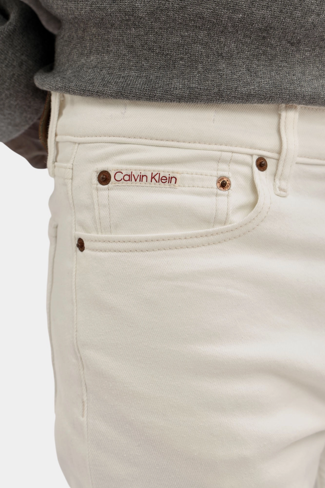 LV04LB781G Джинсы Calvin Klein Jeans Белый