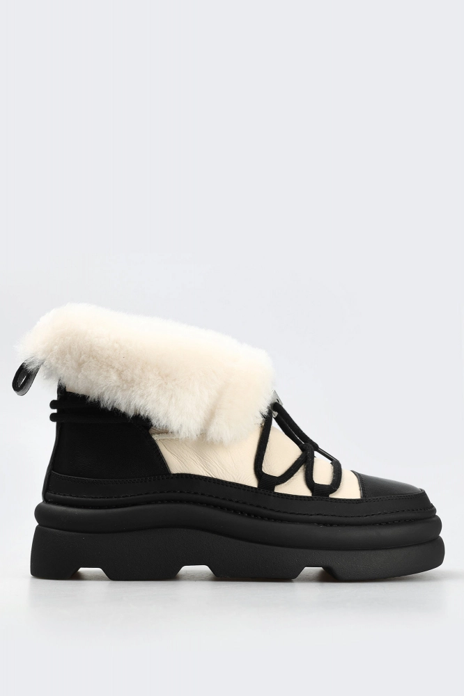 Куртка кожаная Trussardi Натуральная замша Черный