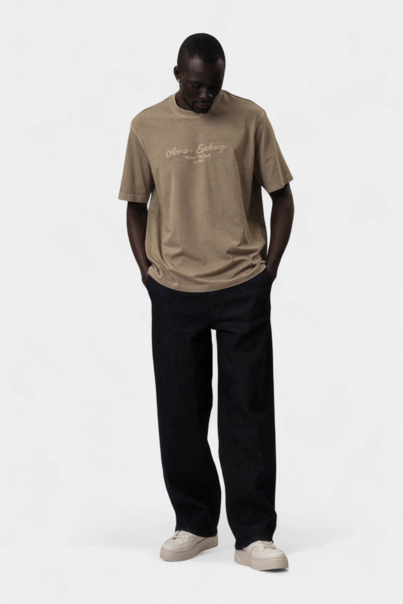XM000385_AF12284 Брюки джинсовые Armani Exchange Голубой
