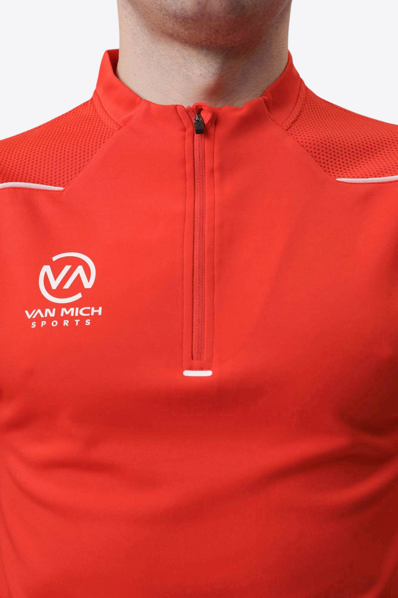 IND3702 Джемпер тренировочный Van Mich Sports Красный