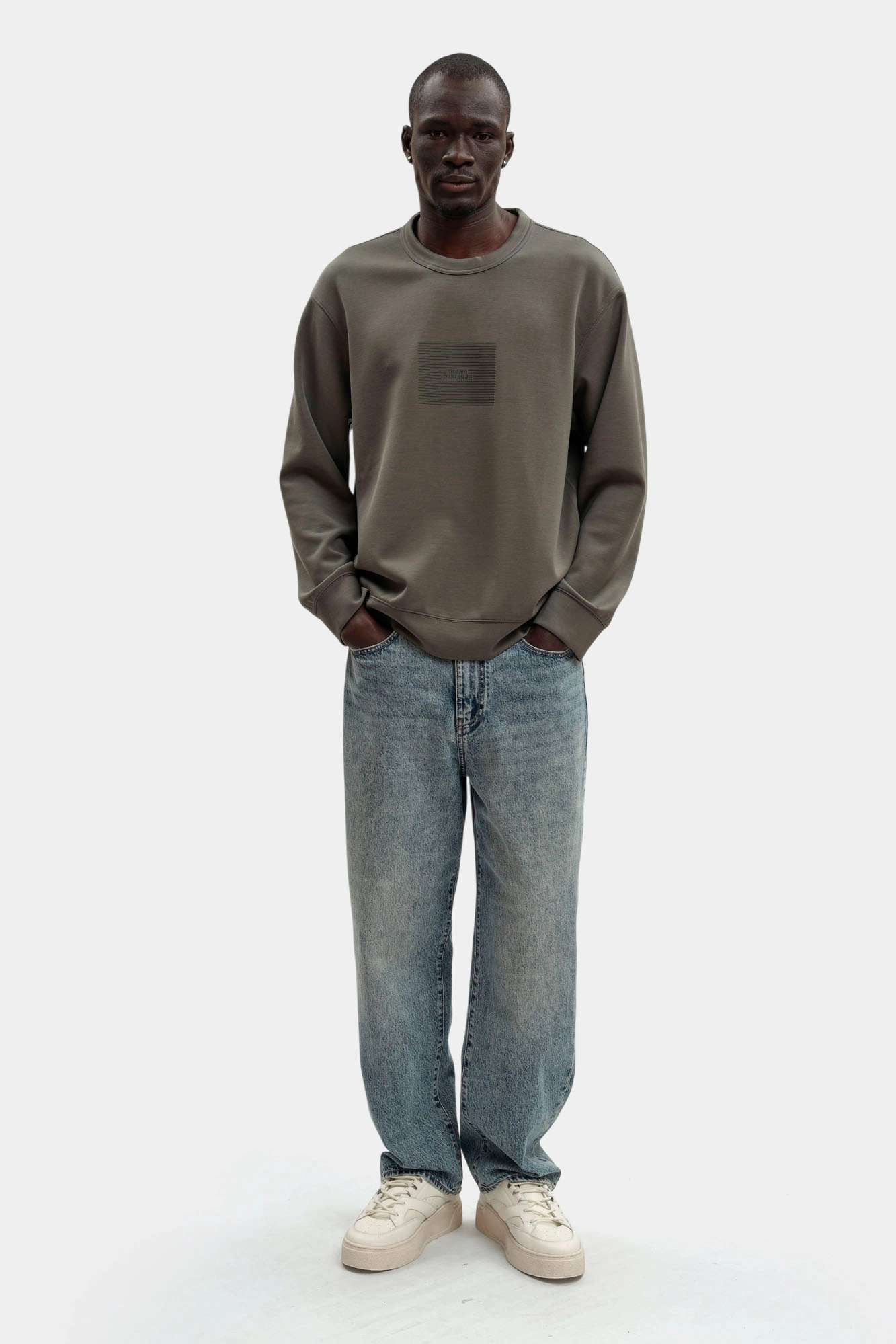 XM002395_AF19936 Свитшот Armani Exchange Серый