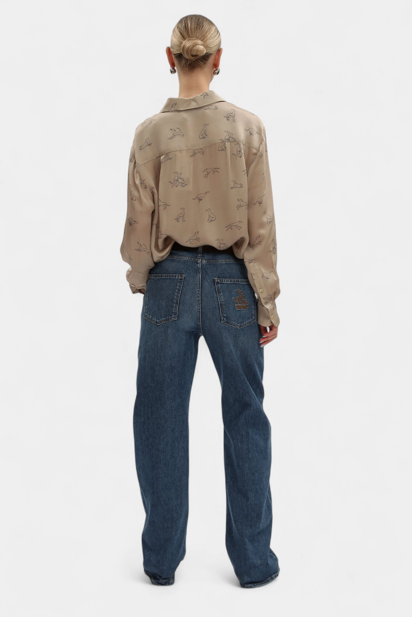 50126000028N-WS301T01-34A0 блуза trussardi 