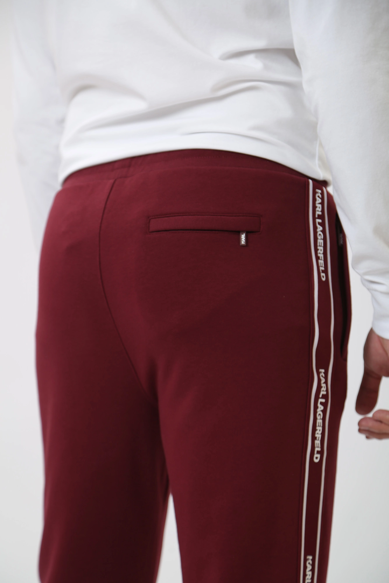 534910_705039 Брюки спортивные Karl Lagerfeld Бордовый