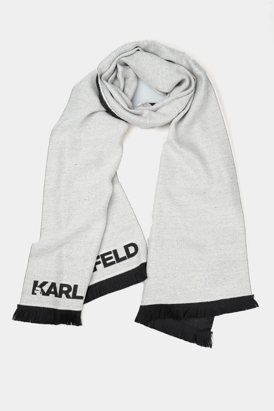 544136_805001 Шарф Karl Lagerfeld Бежевый