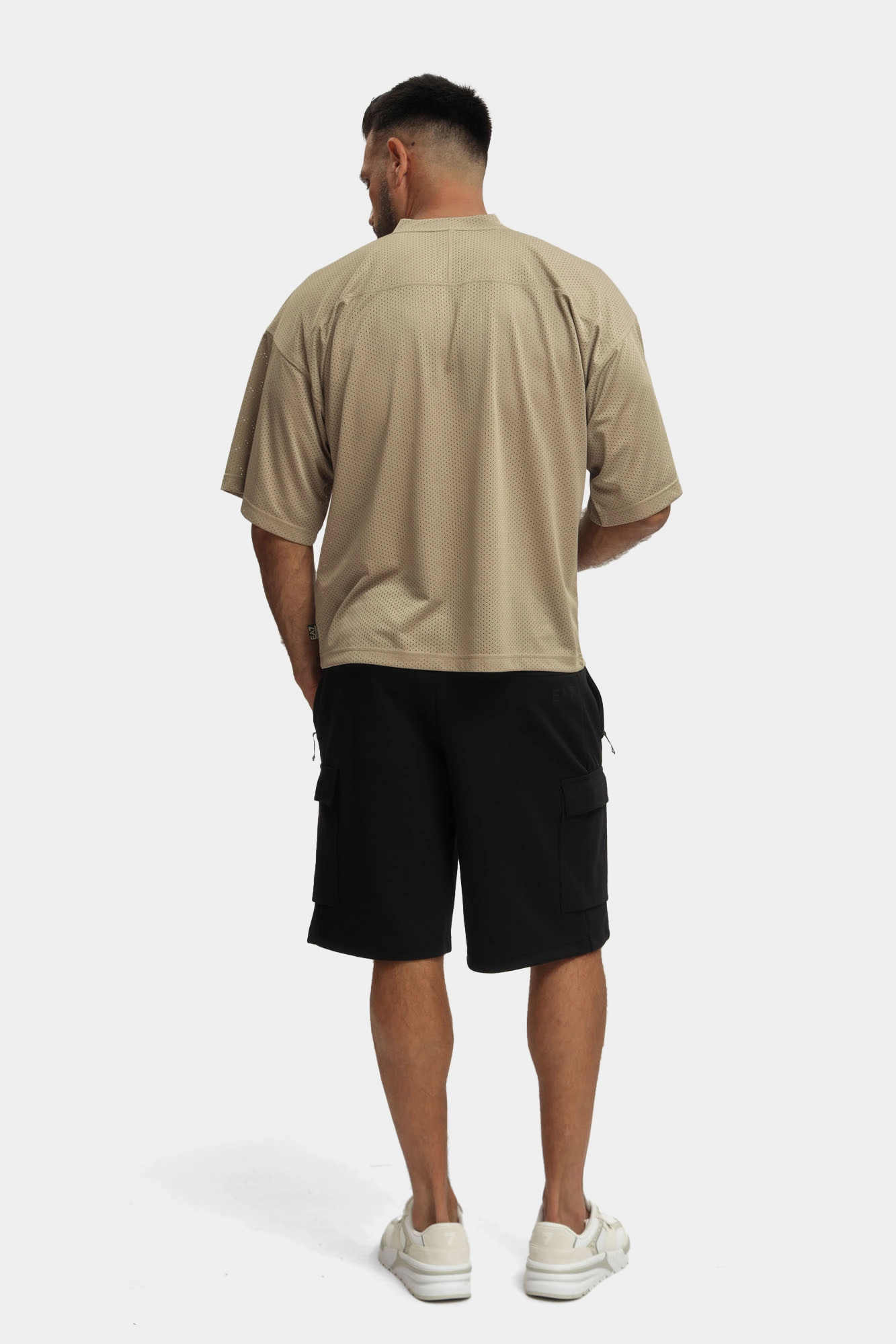 7M000326_AF12660 Шорты трикотажные EA7 Черный