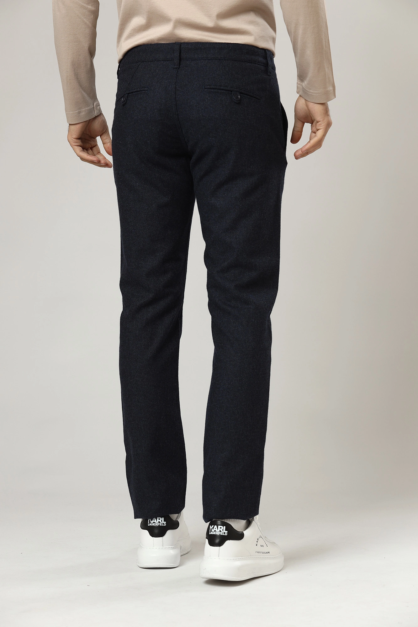 524805_255835 Брюки чиносы Karl Lagerfeld Синий