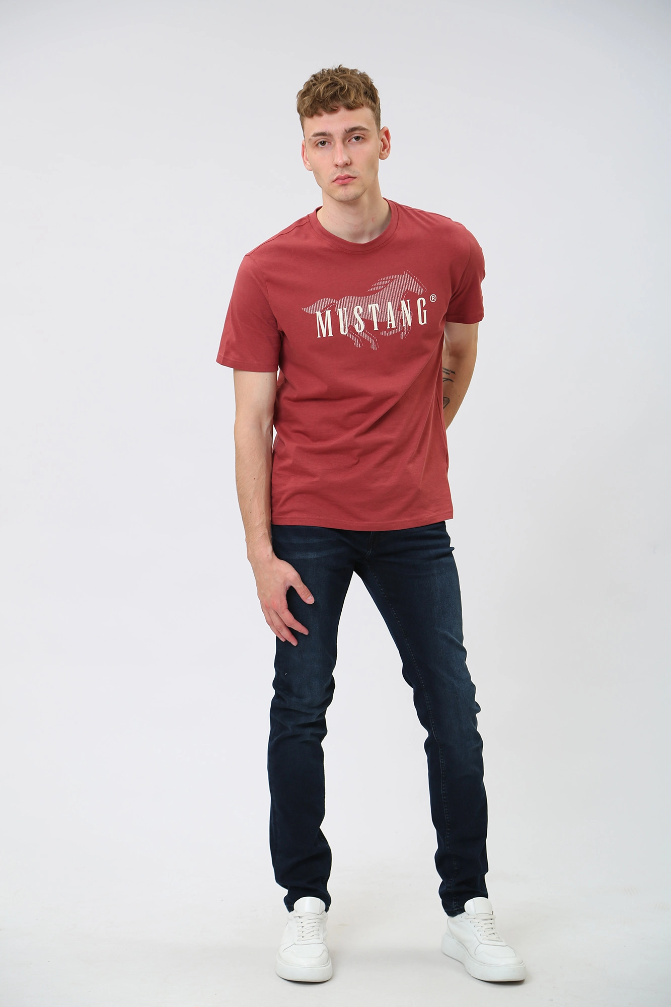 1012897-5000 Джинсы Frisco Mustang Синий