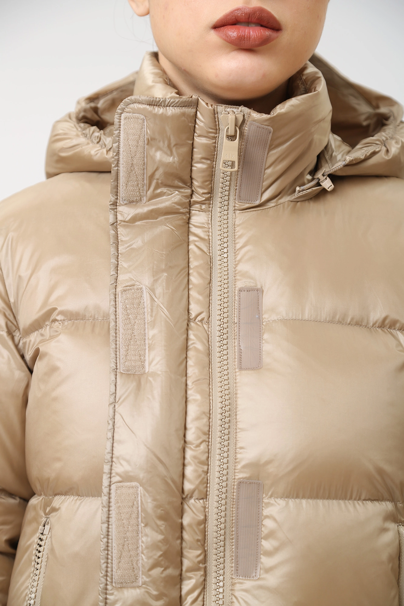 8NYK50_YNYNZ пальто пуховое armani exchange 