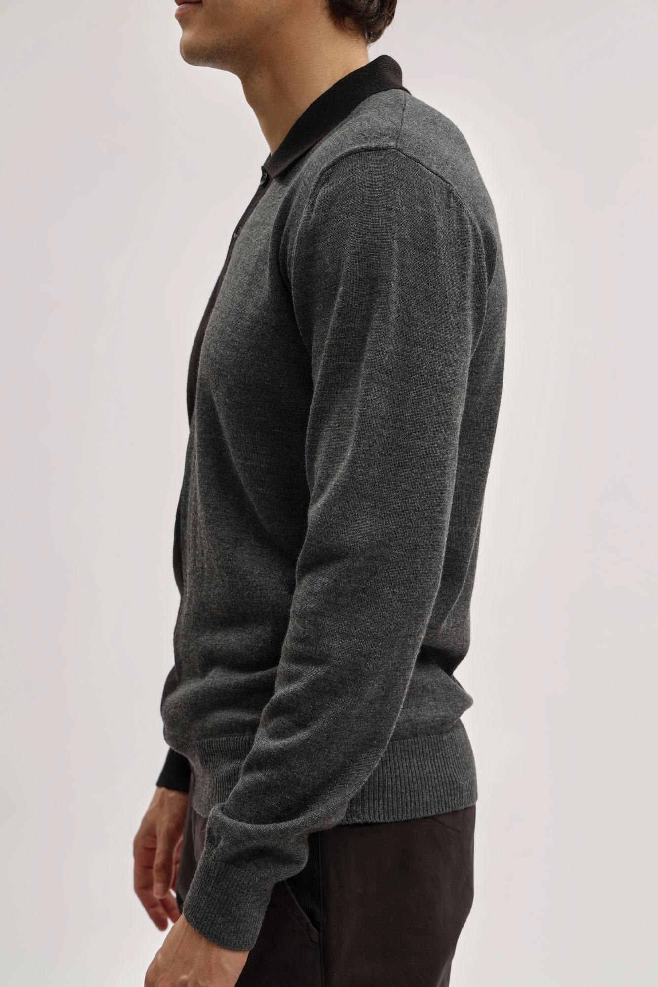 BMM1142 Поло с длинным рукавом Bikkembergs Черный