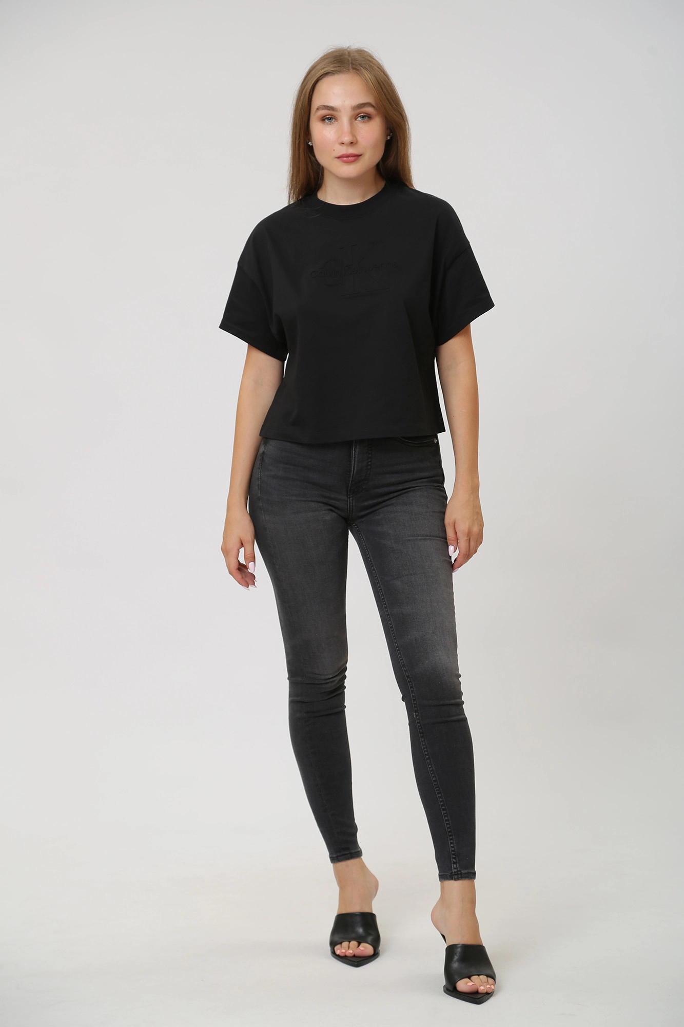 J20J221789 брюки джинсовые calvin klein jeans  calvin klein jeans 