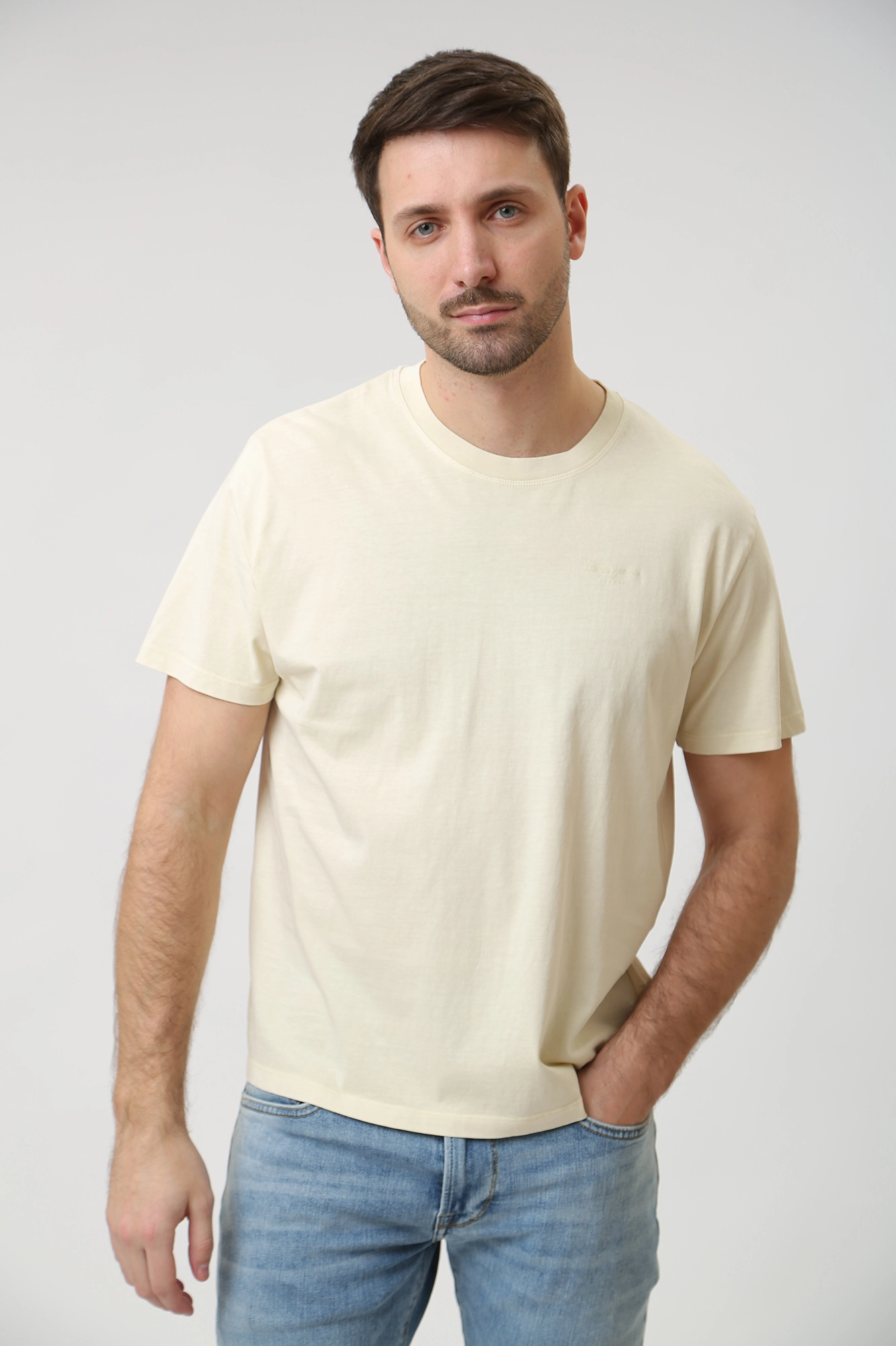 PM508664 Футболка Pepe Jeans Молочный