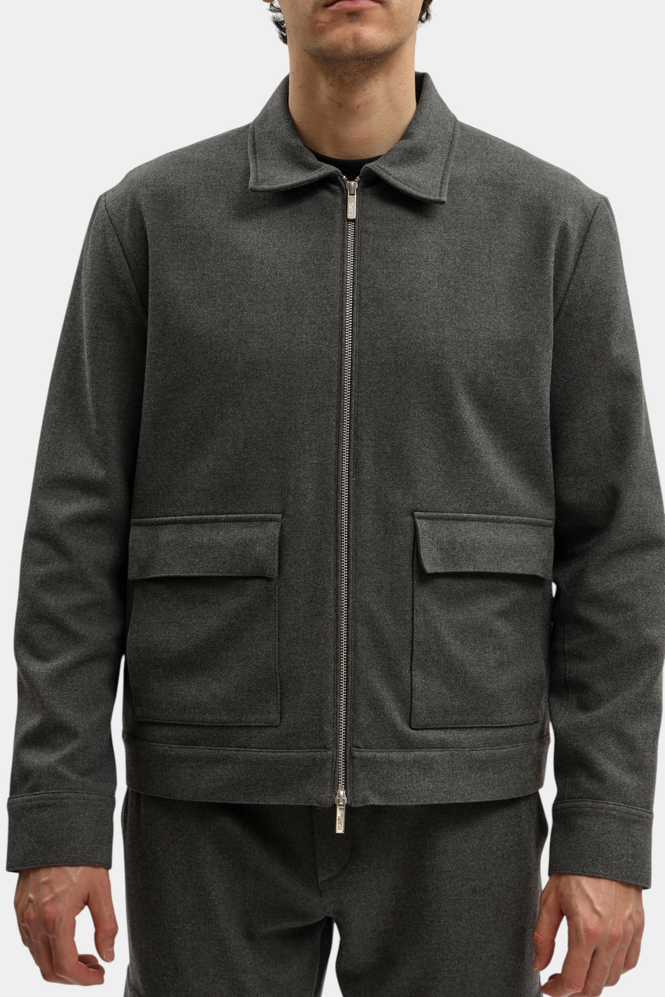 554566_505062 Рубашка Karl Lagerfeld Серый