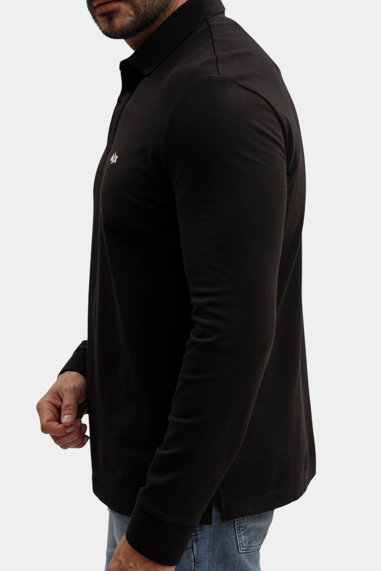 XM001288_AF17321 Поло Armani Exchange Черный