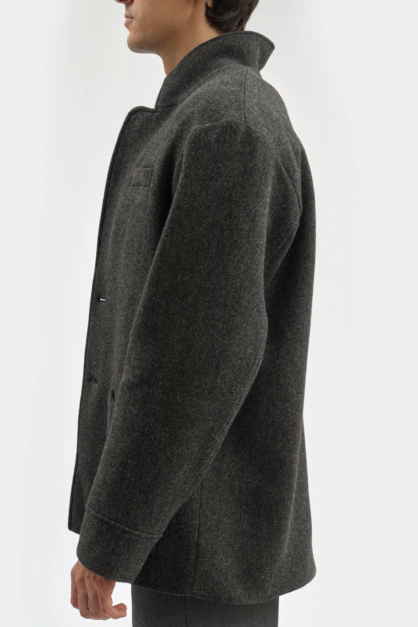 M-261-TH-56-0308 Пальто The Hills Черный