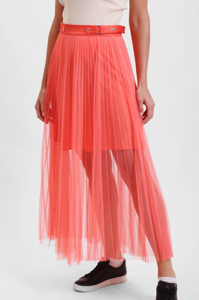 Топ спортивный EA7 Полиэстер Черный