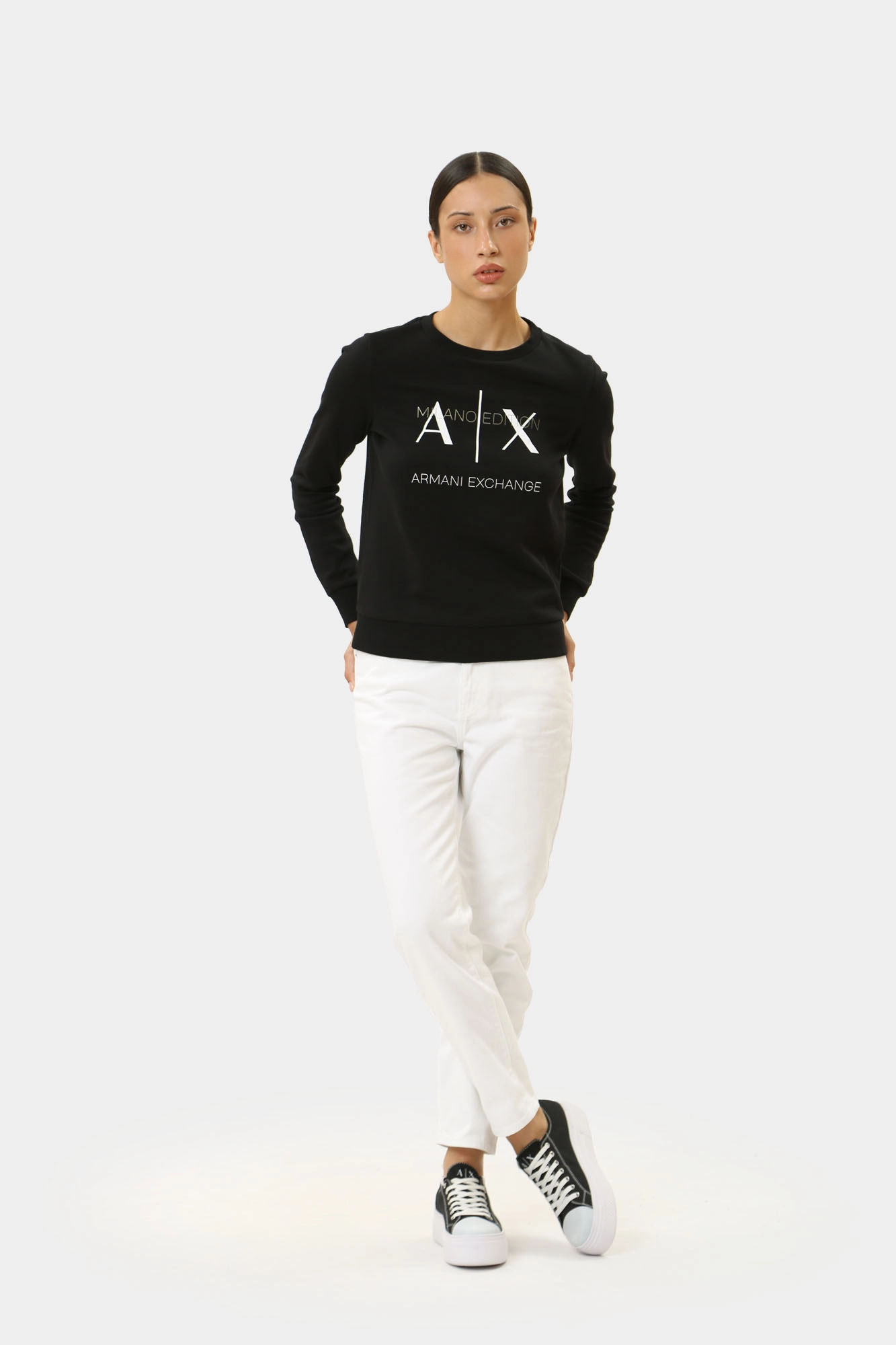 3DYM92_YJFDZ свитшот armani exchange 
