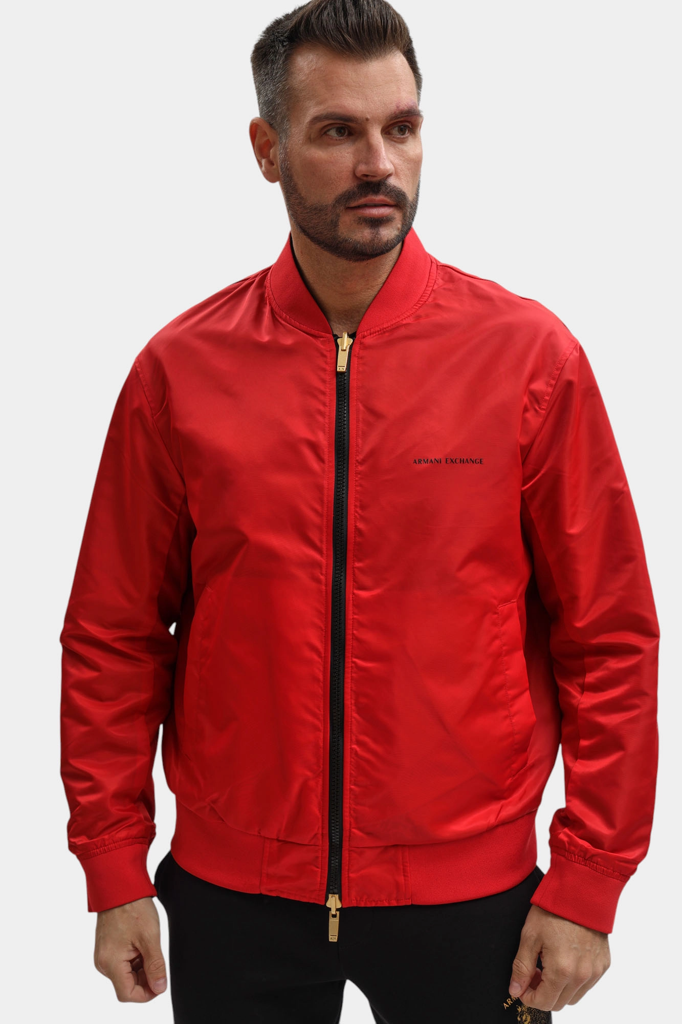 XM002026_AF19828 Бомбер Armani Exchange Черный