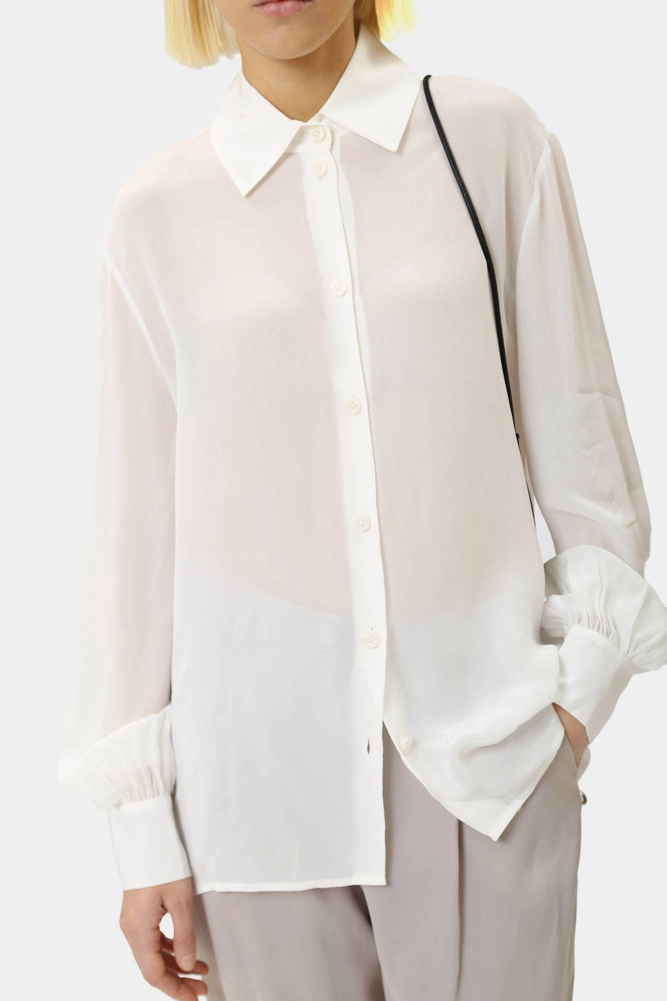 3DYC09_YNXZZ блуза armani exchange 