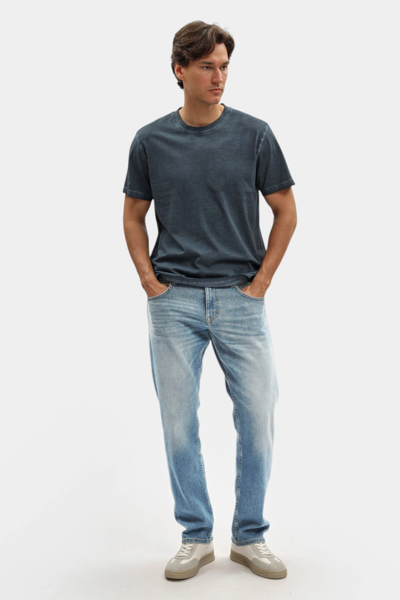 1016818 Джинсы Mustang Синий