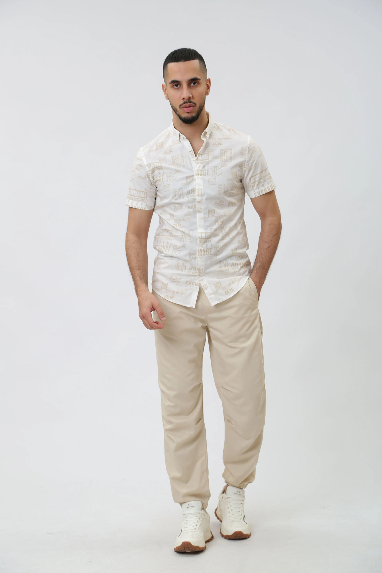 3DZC04_ZNEAZ Рубашка Armani Exchange Белый