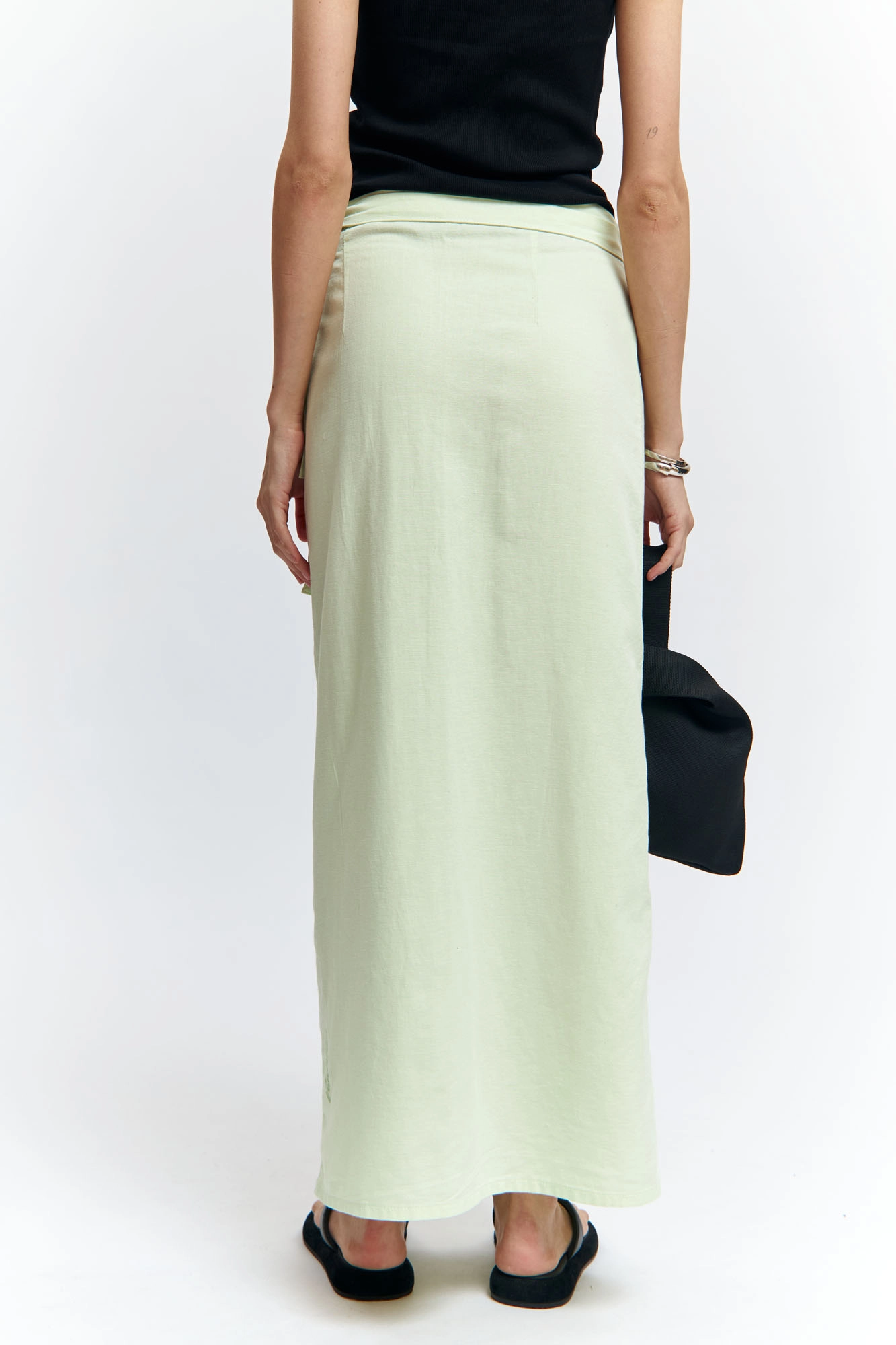 VW-OMA-55-445 юбка льняная van mich 