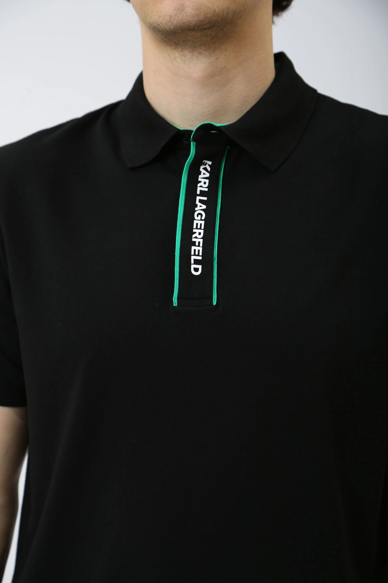 542221_745017 Поло Karl Lagerfeld Черный