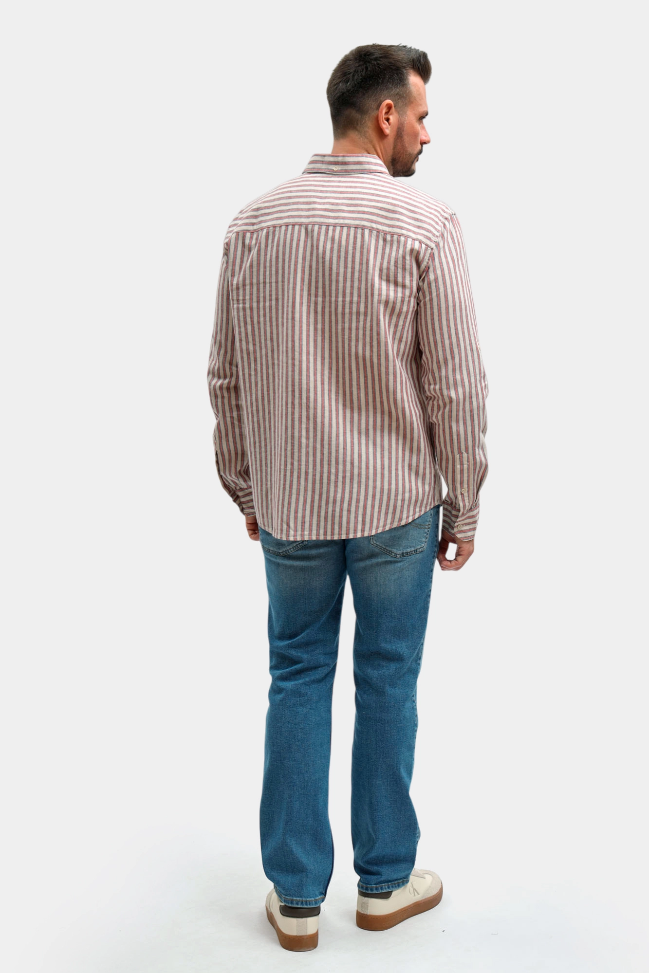 1017540 Рубашка Mustang Красный