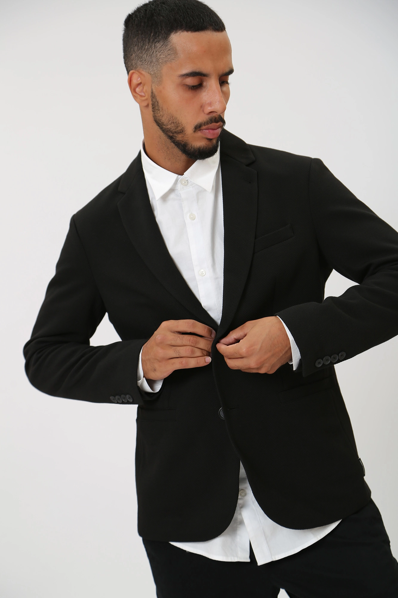 8NZG43_ZNUAZ Пиджак  Armani Exchange Черный