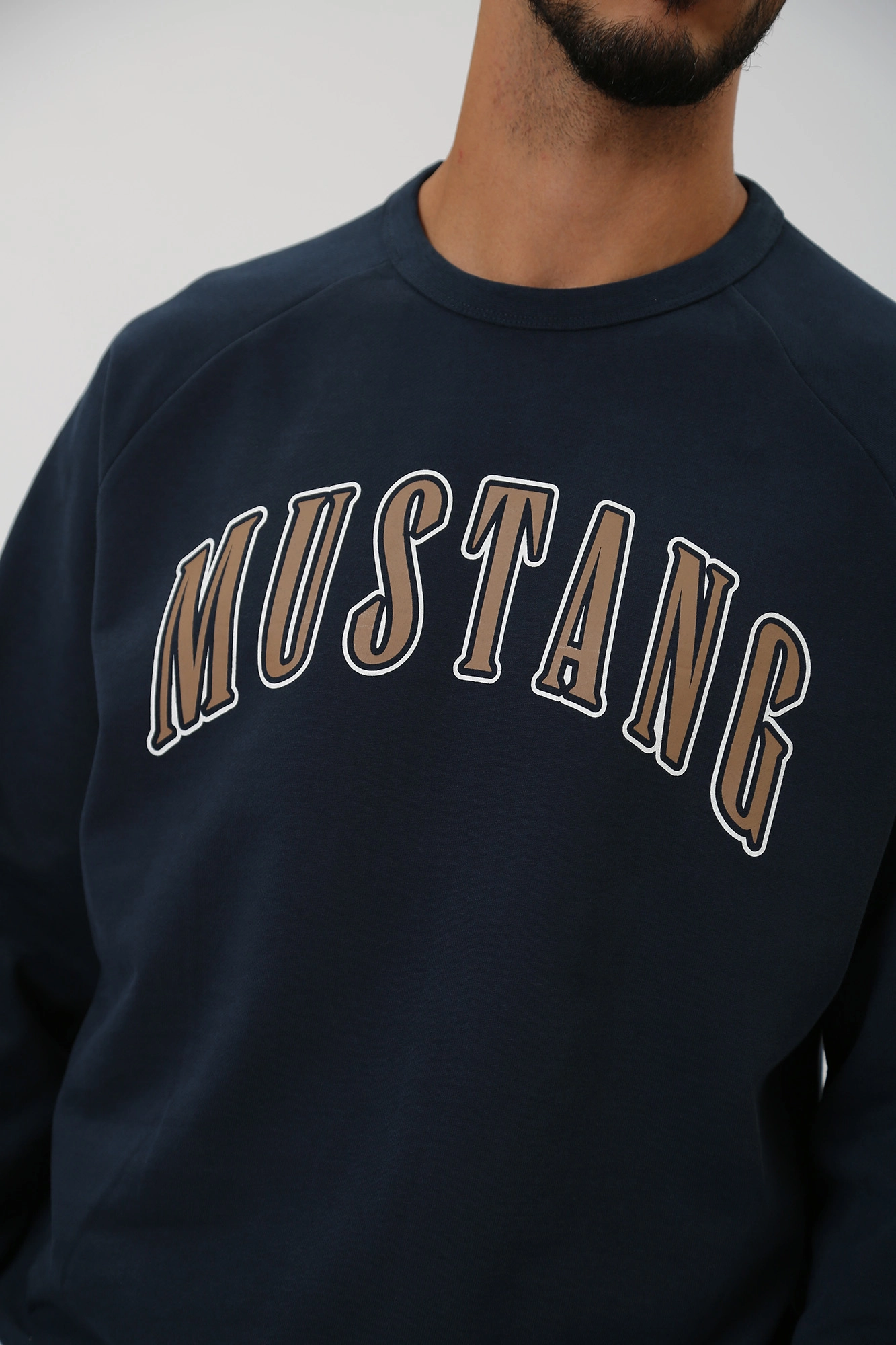 1014158 Свитшот Mustang Синий