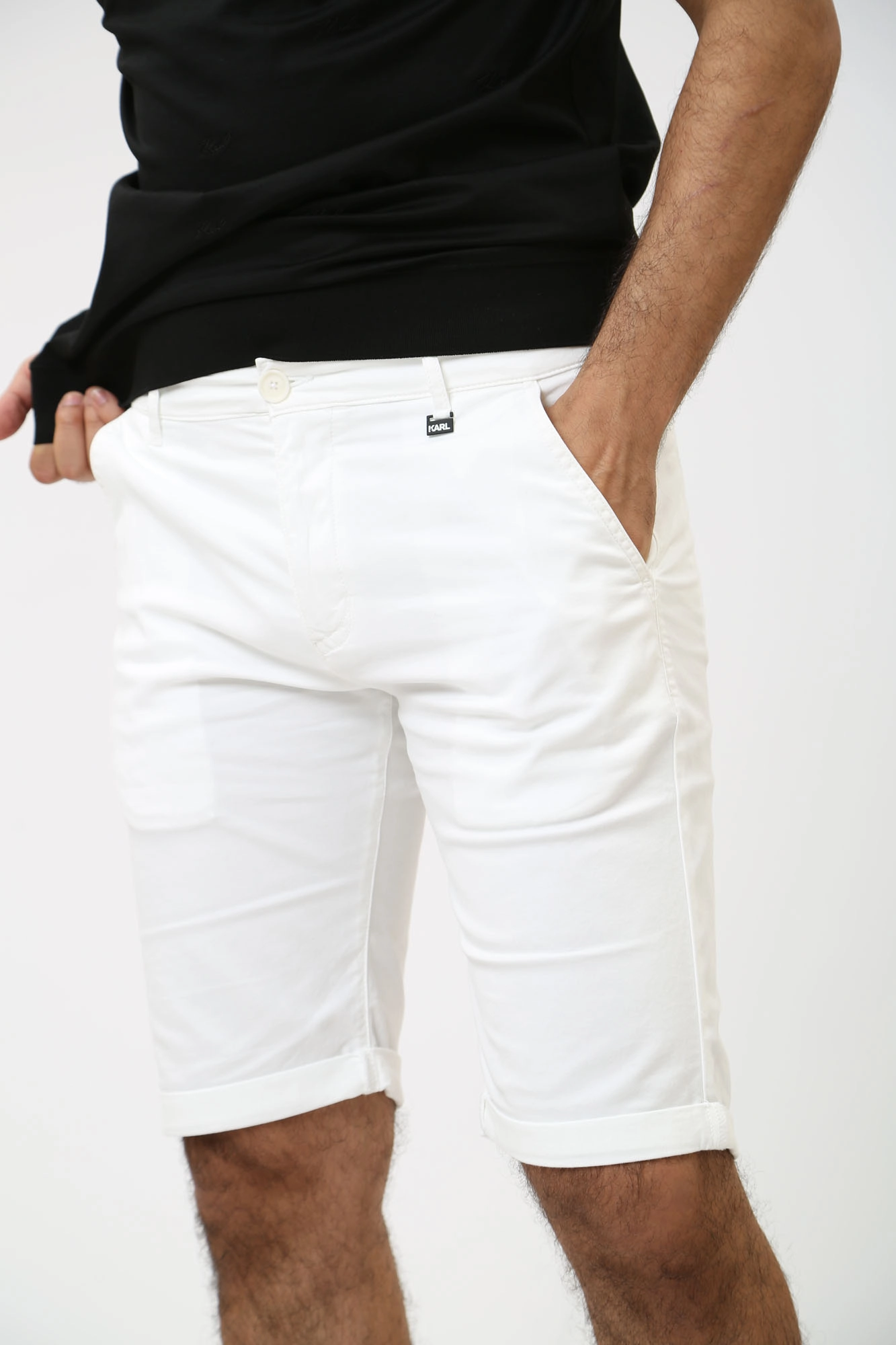 542826_255812 Шорты Karl Lagerfeld Белый