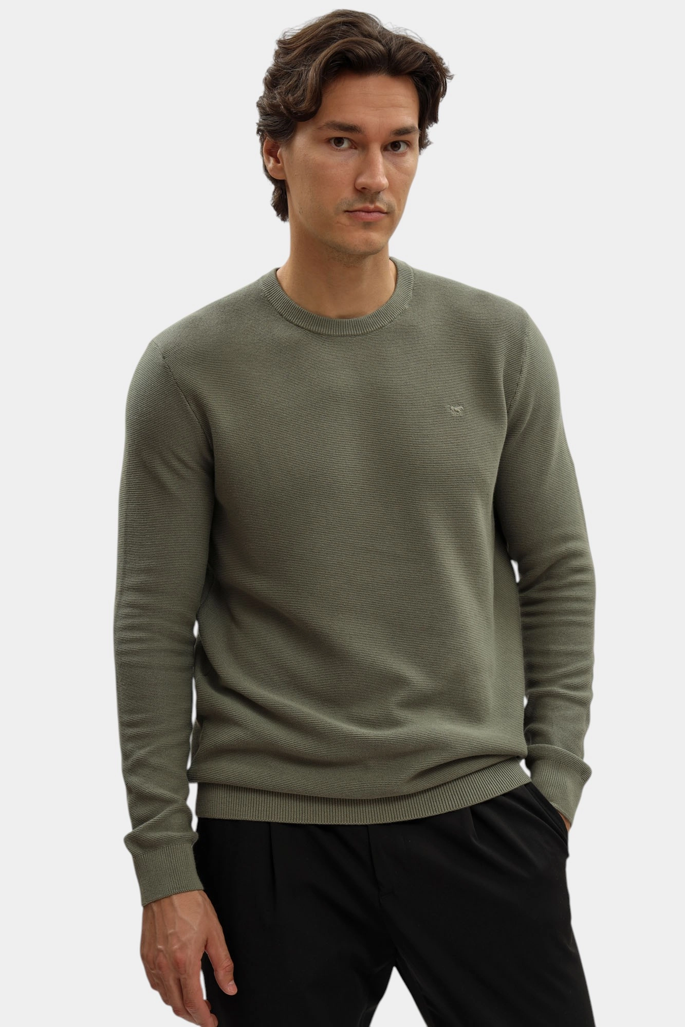 1016844 Джемпер Mustang Зеленый