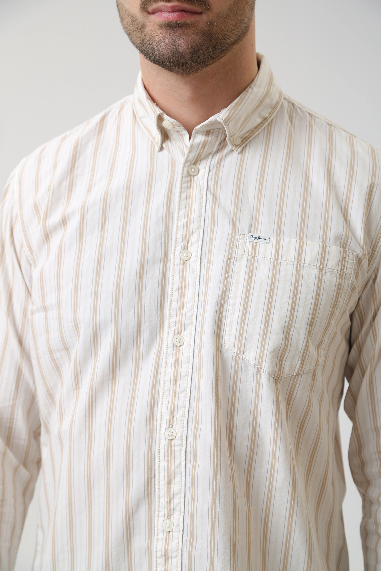 PM308280 Рубашка с длинным рукавом Pepe Jeans Белый