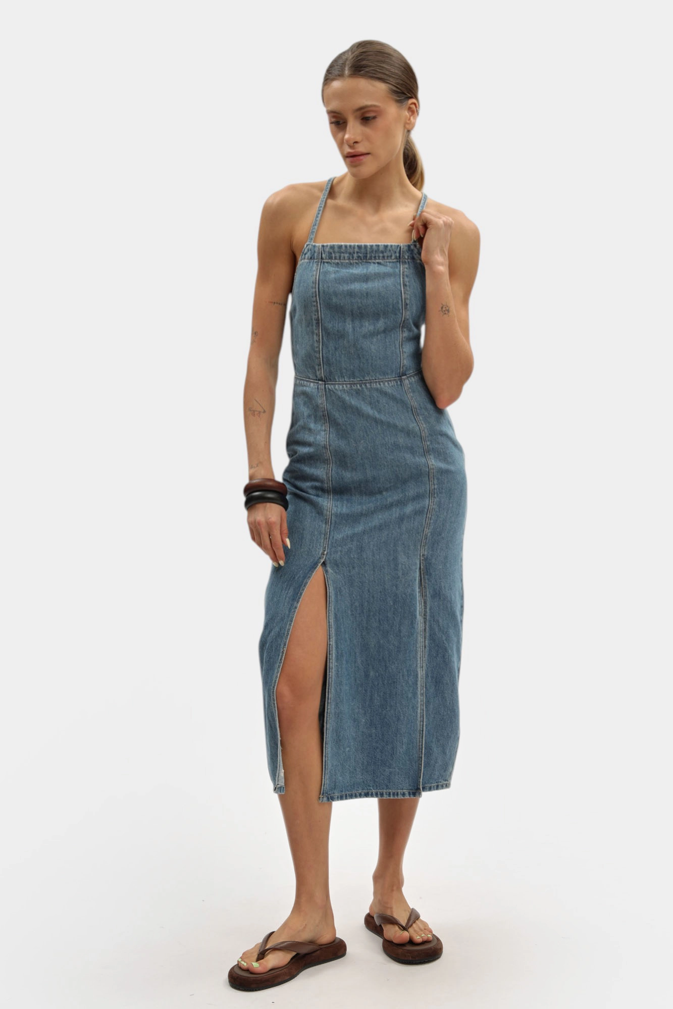 PL953767 платье джинсовое pepe jeans 