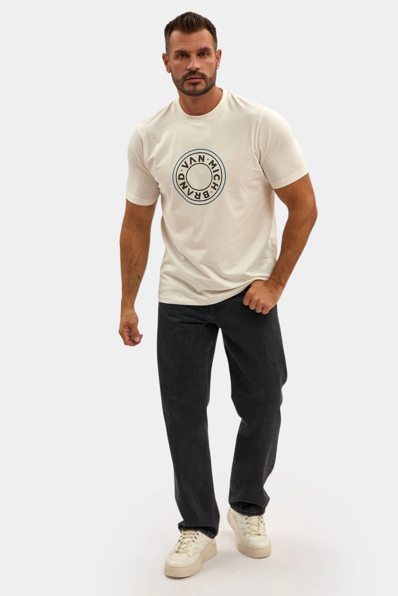 VM-ERK-22-571 Футболка Van Mich Белый