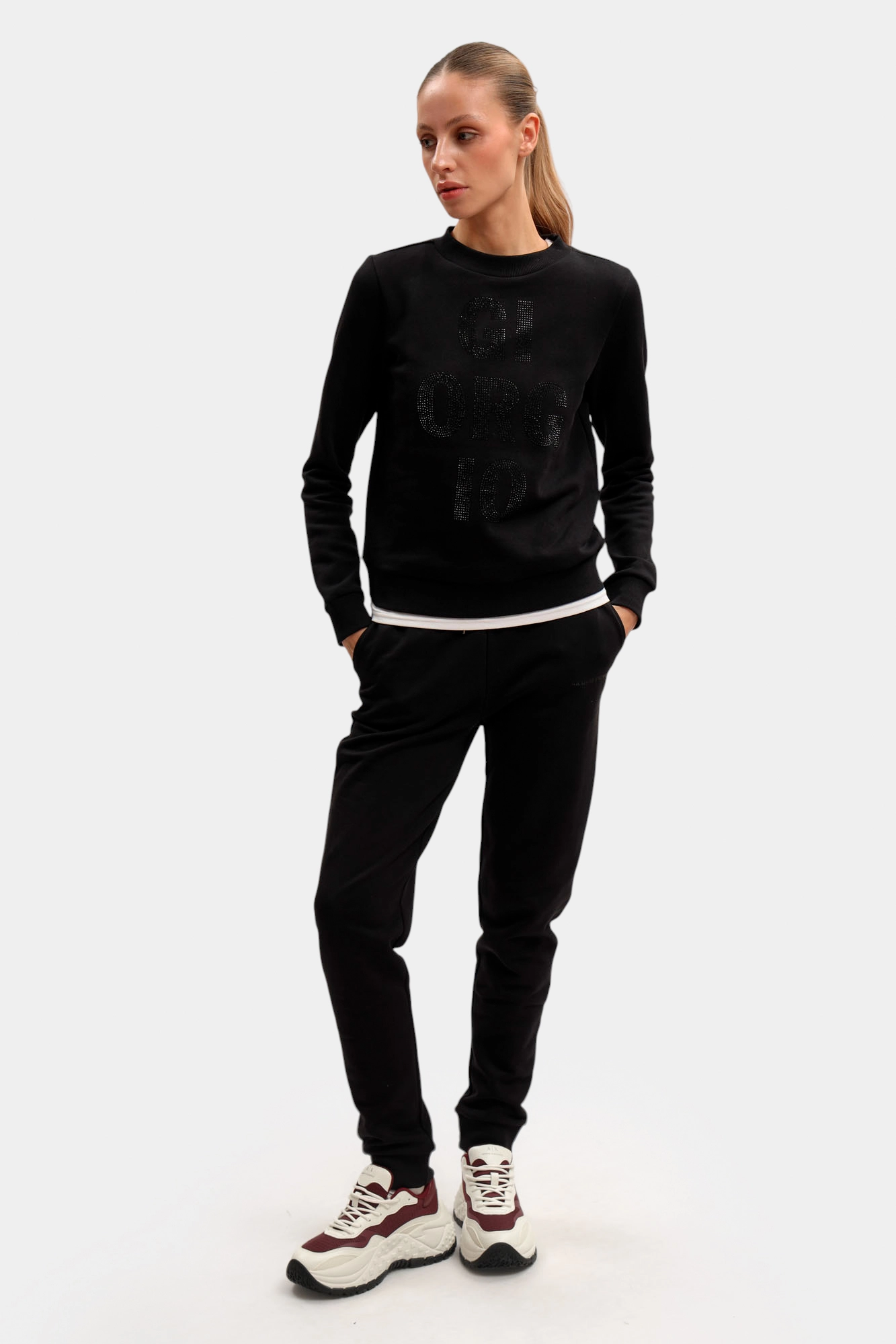 XW000991_AF14284 свитшот armani exchange 