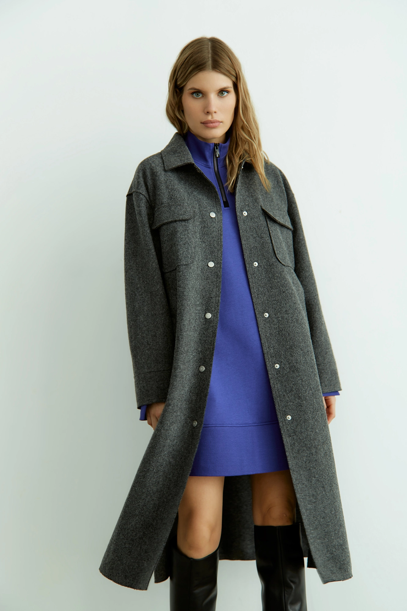 W-232-TH-56-0160 пальто the hills 