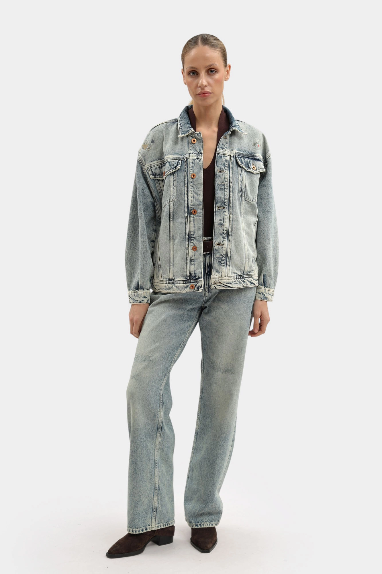 1016944-5000 куртка джинсовая mustang