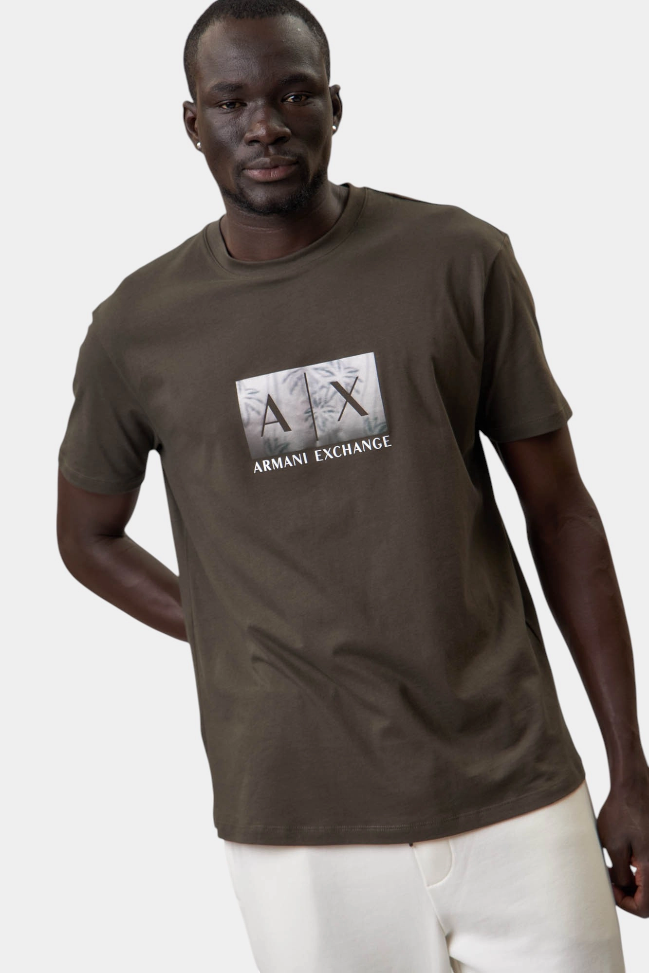 XM000555_AF10358 Футболка Armani Exchange Черный