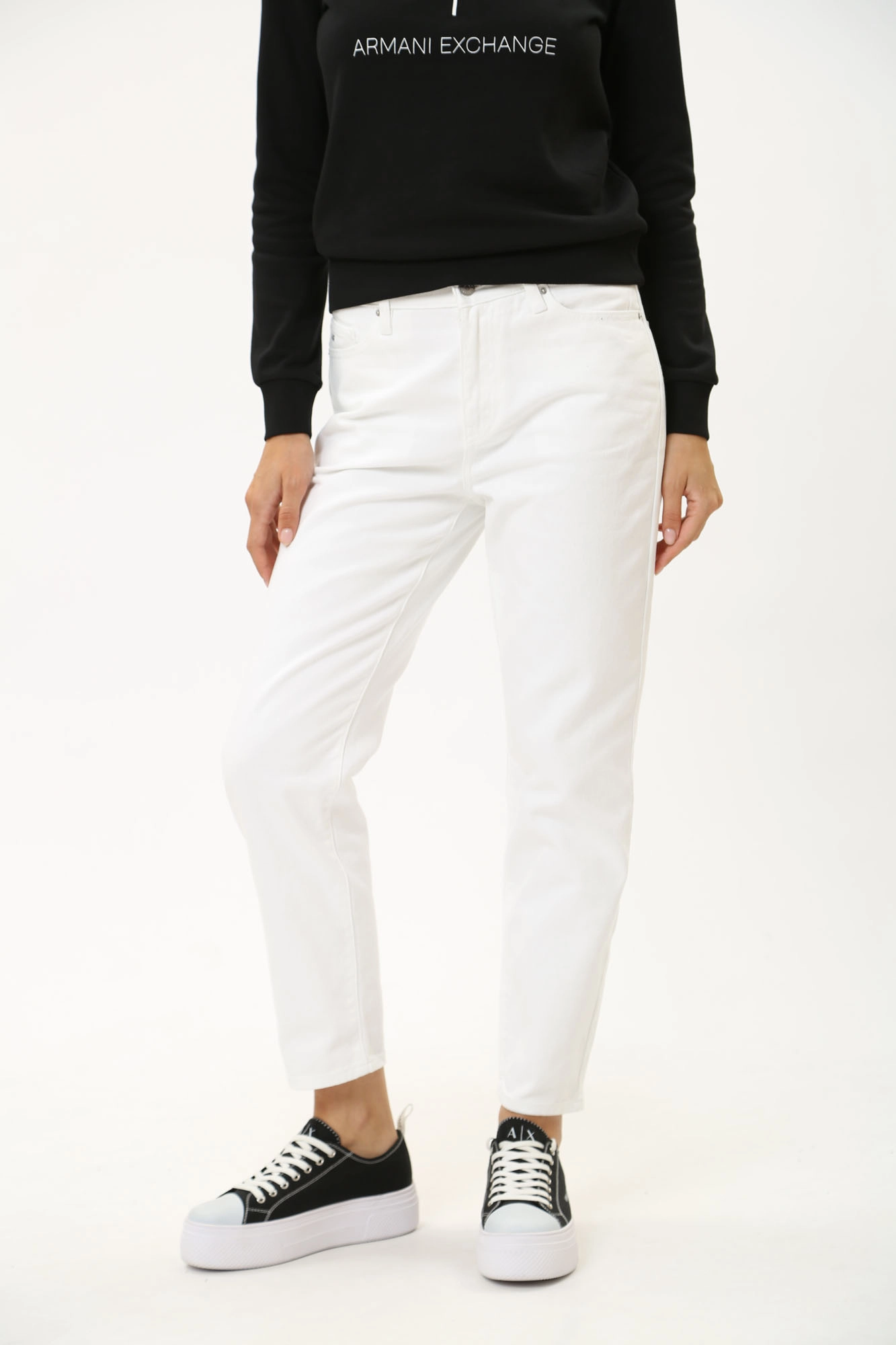 3DYJ16_Y15MZ брюки джинсовые armani exchange 