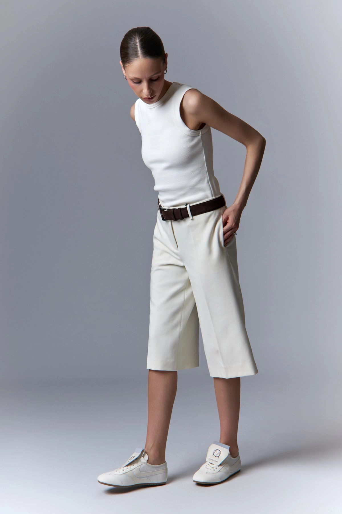 W2517-JY-2536 Кеды Marc Cony Молочный