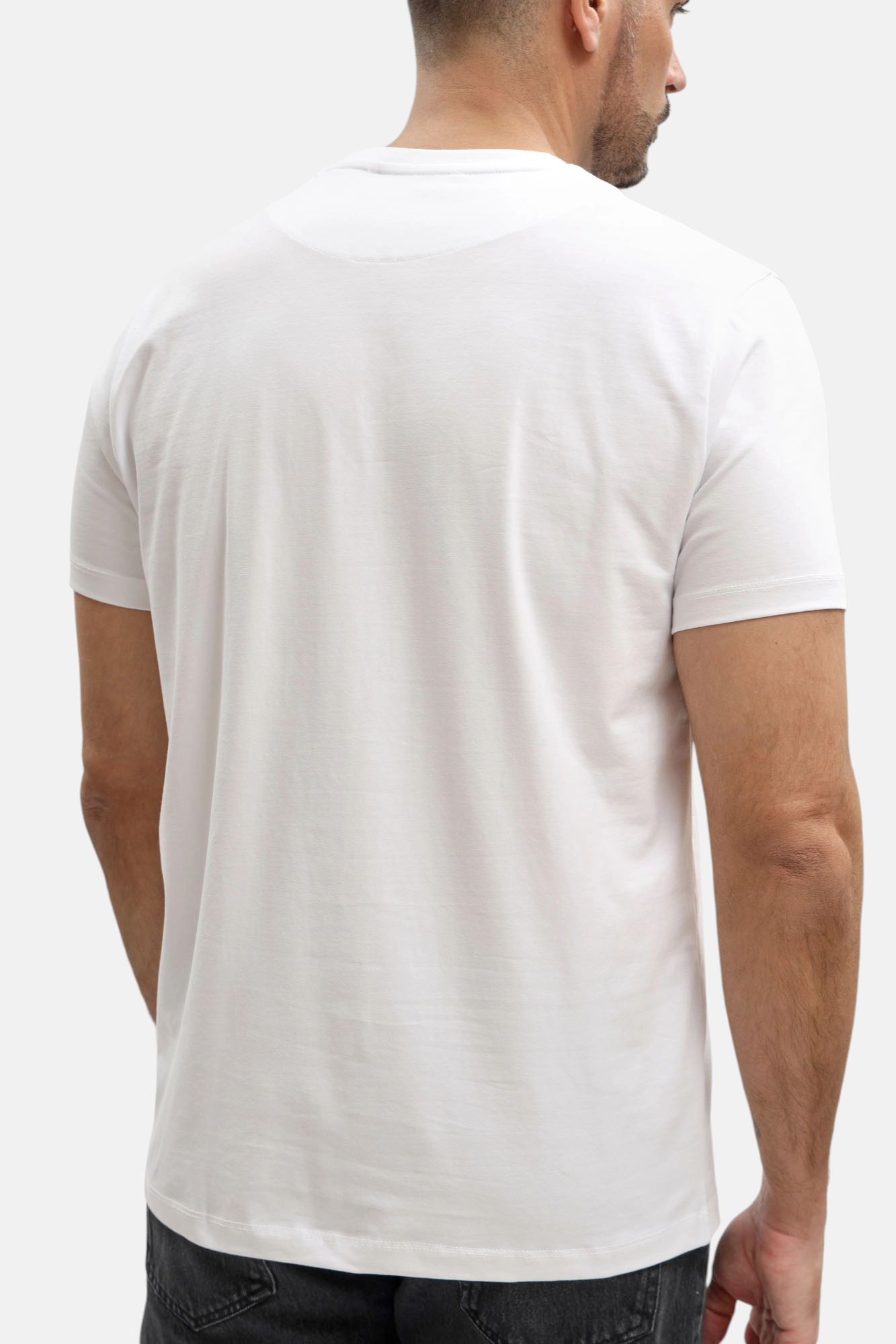 BMT1582 Футболка Bikkembergs Белый