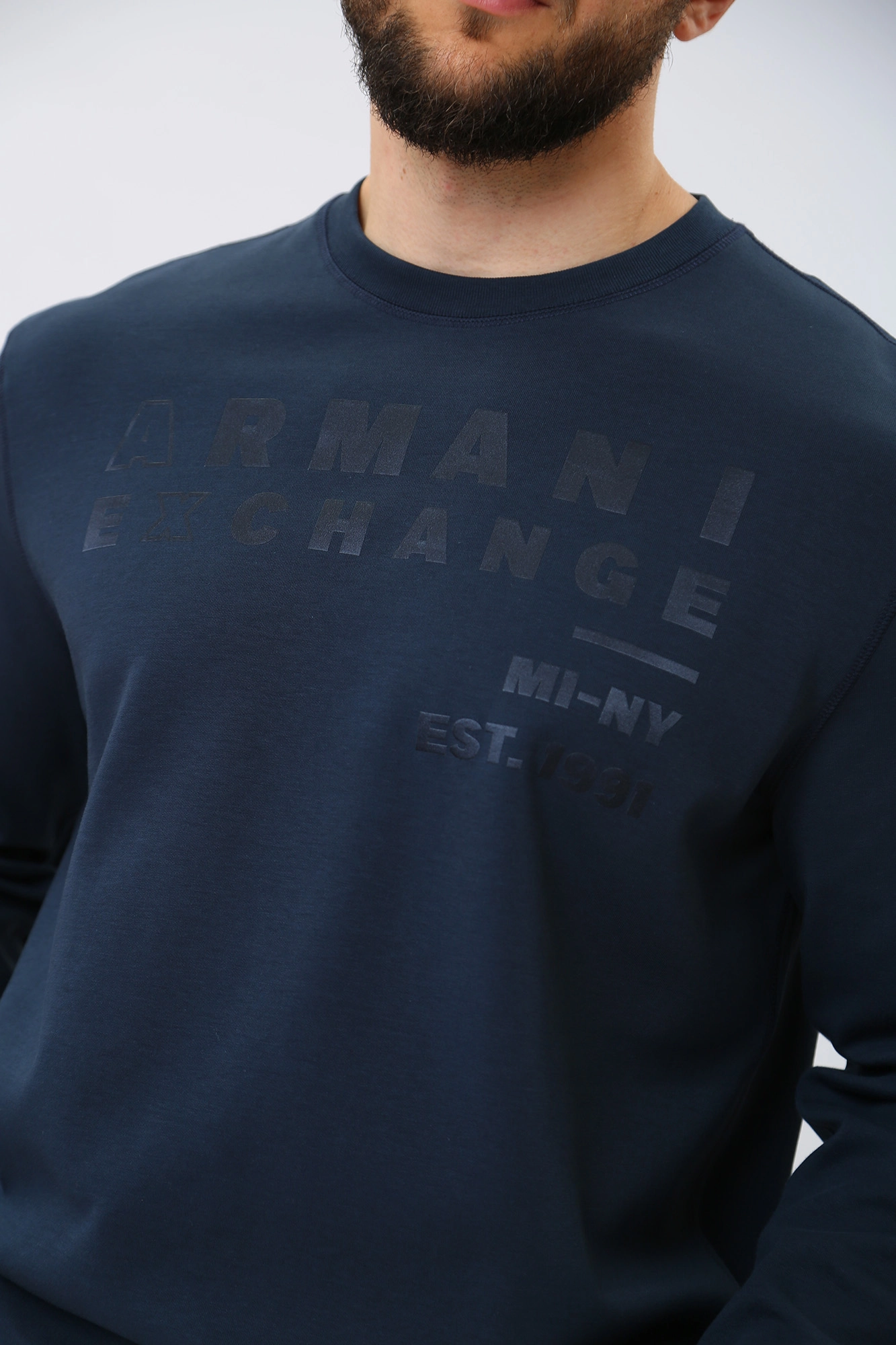 3RZMCB_ZJMAZ Свитшот Armani Exchange Синий