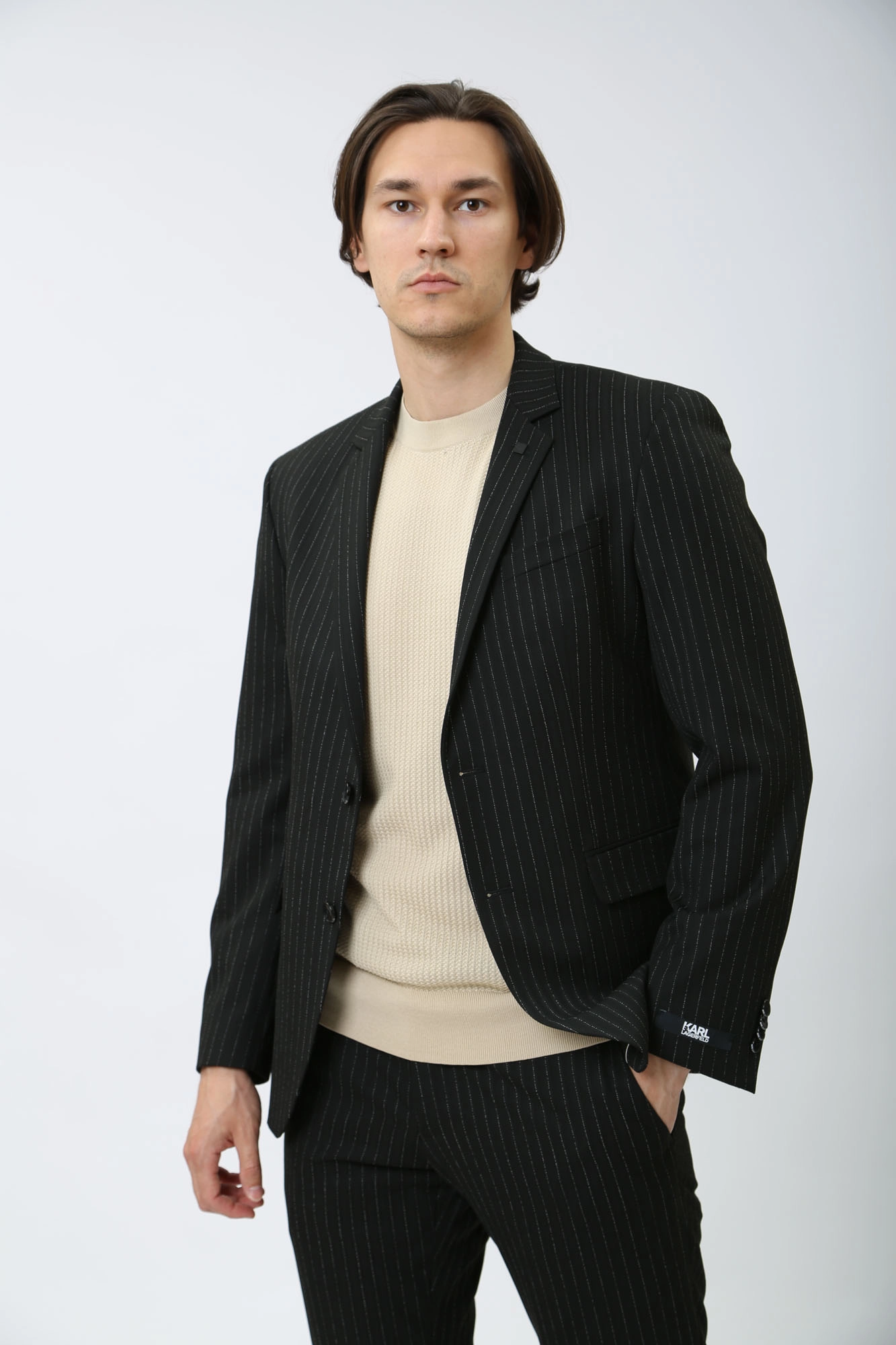 541003_105200 Костюм классический Karl Lagerfeld Черный